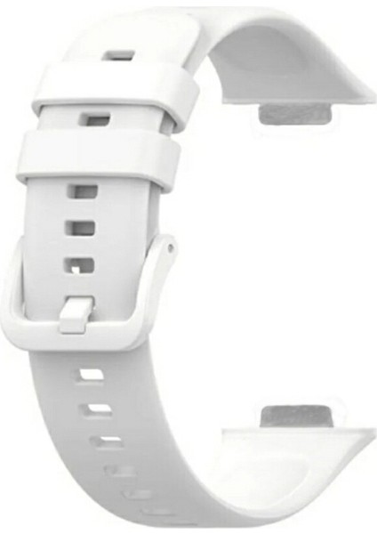 Huawei Watch Fit 3,4,4 Pro Uyumlu Spor Silikon Kordon Beyaz fiyatları