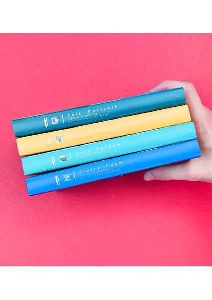 Van Gogh Kolaj Tasarımlı Mıknatıs Kapaklı Defter BM-1209 fiyatları