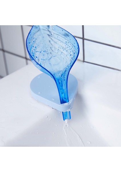 Koyu Gri Tarzı Sabun Tutucu Lavabo Sünger Süzgeç Kutu Yaratıcı Emme Bardak Sabun Saklama Kurutma Rafı Temizlik Fırça Kılıfı Banyo Malzemeleri (Yurt Dışından) indirimleri