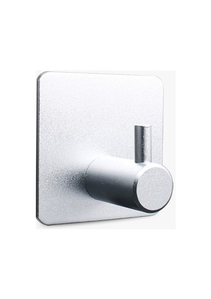 Gümüş Tarzı Alüminyum Askı Kanca Duvar Kapı Giysi Askısı Mutfak Paslanmaz Havlu Askısı Banyo Aksesuarı Organizer Elbise Askısı (Yurt Dışından)