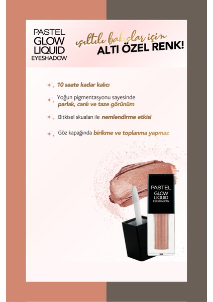 Glow Liquid Eyeshadow Set - Likit Far 221 + 223 + Togin Çanta Hediye