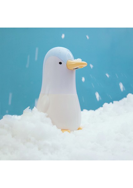 Okyanus Kokusu Tarzı Sevimli Penguen Şekilli Köpük Sabun Dispenseri Cilt Dostu Kabarcıklar Akıllı Sensör USB Güç Ev Hijyeni Için El Yıkayıcı (Yurt Dışından)