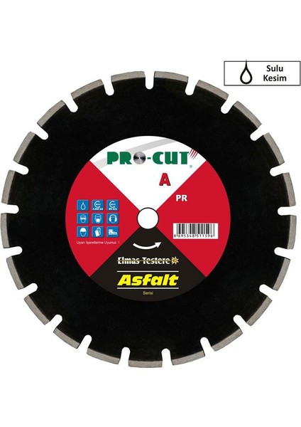 Procut PR51161 450MM Asfalt Kesme Bıçağı