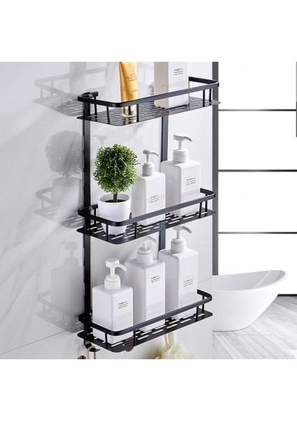 Bs-A1-31-2s Stili Banyo Raf Duş Sepeti Köşe Çerçevesi Duvara Monte Alüminyum Tuvalet Depolama Şampuan Tutucu Mutfak Organizer Rafı (Yurt Dışından) fırsatları