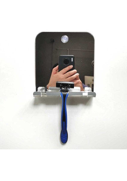 A2 Stili Banyo Bulanıklıksız Ayna Çıkarılabilir Anti-Sis Banyo Aynası Düşmeyen Ayna Emme Fincanıyla (Yurt Dışından) fırsatları