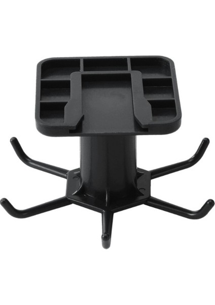 Bk Tarzı 360 Derece Mutfak Döner Depolama Askısı Deliksiz Duvar Rafı Banyo Askısı Kaşık Tencere Tava Organizatörü (Yurt Dışından)