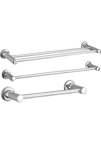 Tek Kutuplu 40CM Stili 30CM 50CM Paslanmaz Çelik Havlu Askılı Duvara Monte Duş Rafı Banyo Rafı Anahtarlık (Yurt Dışından) modelleri