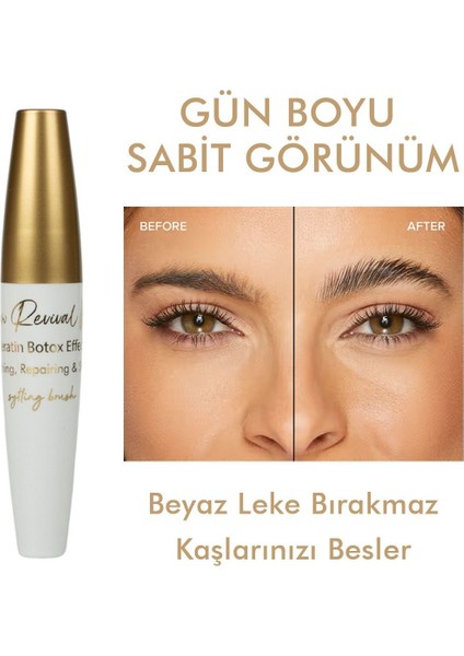 Kaş Şekillendirici ve Kaş Sabitleyici Botox Etkili Kaş Waxı - Kaşlarınıza Canlılık Katar x 3 adet