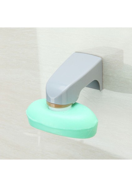 Bir Stil 5 Renkli Banyo Aksesuarları Manyetik Sabunluk Sticker ile Sabun Rafları Duvara Monte Sabun Tutucu (Yurt Dışından) fırsatları