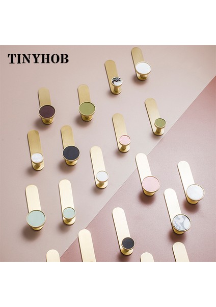 HK-322-BAI-S Stili Sabit Pirinç Elbise Askısı Duvara Monte Kıyafet Askısı Dekoratif Anahtar Tutucu Şapka Atkı Çanta Askısı Ücretsiz Delme Kapı Tutturmadan Nalizsiz (Yurt Dışından) indirimleri