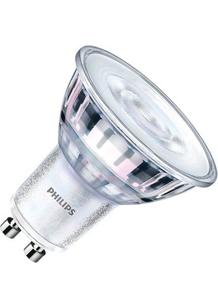 5 Adet Philips Corepro 4W=50W 345 Lümen Dim LED Ampul Sarı 3000K GU10 Duy 15.000 Saat