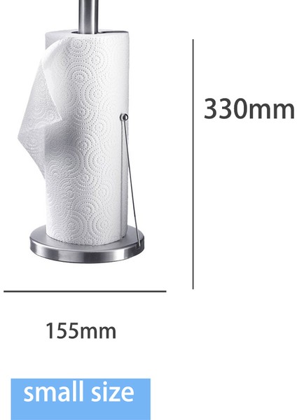 C Tipi Büyük Boy Stili Mutfak Tezgahı ve Yemek Masası Için Paslanmaz Çelik Kağıt Havluluk - Kağıt Havlu Tutacağı (Yurt Dışından)