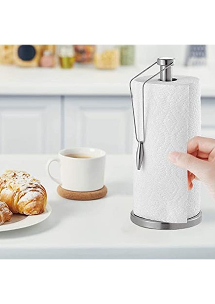 C Tipi Büyük Boy Stili Mutfak Tezgahı ve Yemek Masası Için Paslanmaz Çelik Kağıt Havluluk - Kağıt Havlu Tutacağı (Yurt Dışından) fiyatları