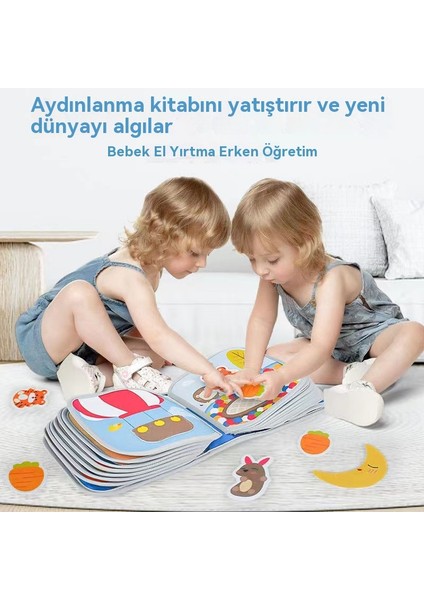 Kitapların Sessizce Yırtılması, Isırabilir, Yapboz Erken Eğitim Bezi, Kitap Oyuncakları Parçalanamaz, 0-1 Yaş (Yurt Dışından) fırsatları