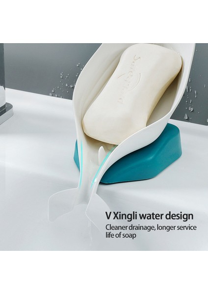 Gri Stil Yaratıcı Balina Şekilli Sabun Kutusu Süzgeçli Sabun Tutucu Kutu Banyo Duş Sabun Tutucu Sünger Saklama Tepsi Banyo Malzemeleri (Yurt Dışından) fiyatları