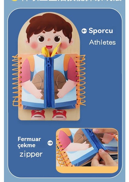 Yeni Çok Katmanlı Erken Eğitim Oyuncakları Için Meşgul Tahtası Bulmaca Erken Eğitim Leri Kızlar Için Meşgul Kitapları Giydirme (Yurt Dışından) indirimleri