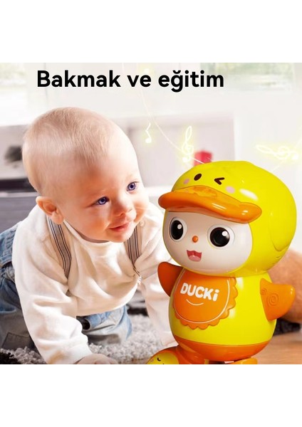 48 Yeni Dans Şarkısı, Sevimli Ördek ve Şarkı Söyleyen Elektrikli Robot, Sevimli ve Eğlenceli Çocuk Oyuncakları (Yurt Dışından) modelleri