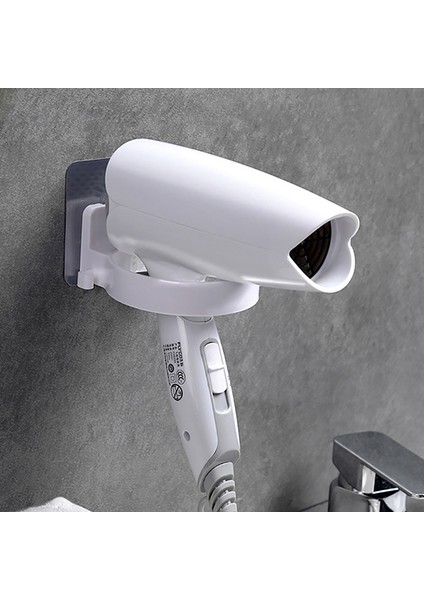 1 Adet Gri Stil Yüksek Saç Kurutma Makinesi Raf Duvara Monte Depolama Tuvalet Saç Kurutma Makinesi Rafı Ev Banyo Depolama Duvar Askı Rafı (Yurt Dışından) fırsatları