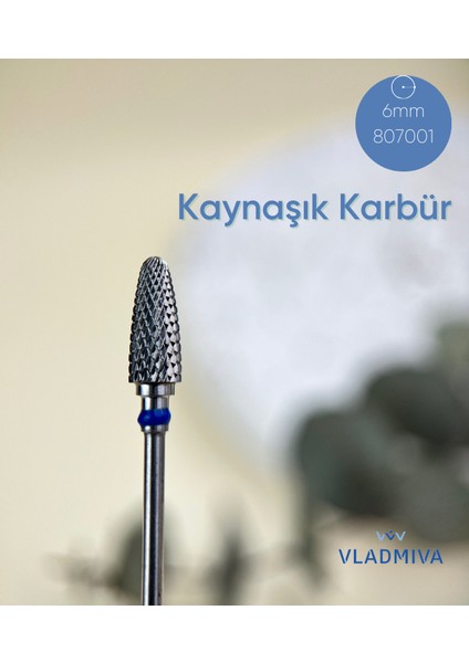 Kaynaşık Karbür Çıkartma Başlığı (Mavi) Orijinal Vladmiva