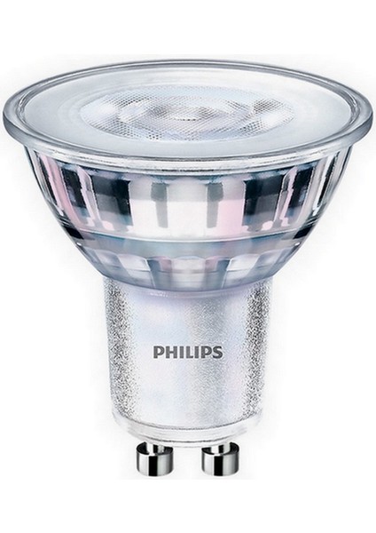10 Adet Philips Corepro 4W=50W 345 Lümen Dim LED Ampul Sarı 3000K GU10 Duy 15.000 Saat