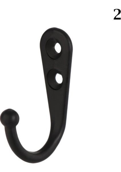 No.2 Tarzı Tarihi Bronz Duvar Askısı Kancaları Tek Prong Askılar Ev Düzenleyici - Ev Malzemeleri (Yurt Dışından)