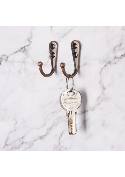 No.2 Tarzı Tarihi Bronz Duvar Askısı Kancaları Tek Prong Askılar Ev Düzenleyici - Ev Malzemeleri (Yurt Dışından) indirimleri