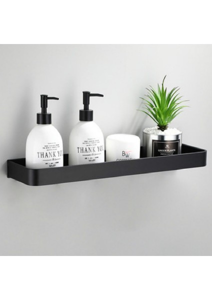 Dikdörtgen Stili Siyah Alüminyum Duvar Rafları Raf Kâğıt Kutusu Alüminyum Banyo Köşe Raf Duvara Monte Mutfak Depolama Tutucu Baharatlık (Yurt Dışından) modelleri