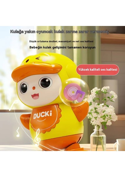 48 Yeni Dans Şarkısı, Sevimli Ördek ve Şarkı Söyleyen Elektrikli Robot, Sevimli ve Eğlenceli Çocuk Oyuncakları (Yurt Dışından)