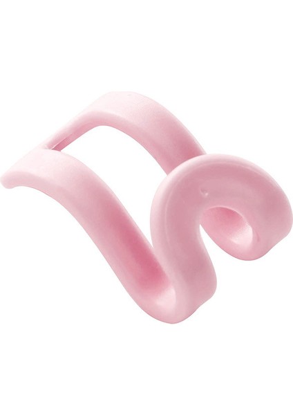 Pembe Stil Kaymaz Tandem Askı Kanca Mini Askı 5 Paket Giysi Dolabı Depolama Askıları (Yurt Dışından)