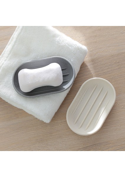 Gri Stil 1 Adet Sabunluk Tutucu Taşınabilir Sabun Kabı Plastik Sabun Konteyner Basit Tarz Sabun Kutusu Banyo Aksesuarları (Yurt Dışından) fırsatları