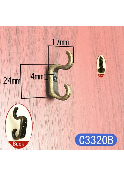 C3320B Stili 5 Adet Gümüş Antika Kanca Küçük Duvar Askısı Boynuz Kilidi Toka Kilit Kancası Kilit Ahşap Takı Kutusu Mobilya Donanımı Için (Yurt Dışından)