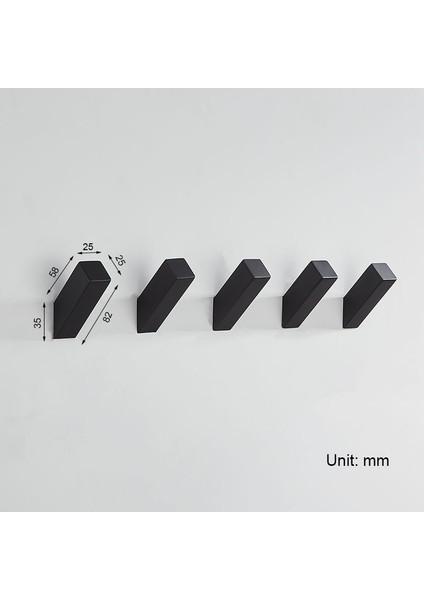 Siyah-2 Tarzı Duvara Monte Siyah Havlu Askısı Paslanmaz Çelik Siyah Bornoz Askısı, Banyo, Oturma Odası ve Otel Için Uygun (Yurt Dışından) indirimleri