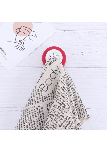 Kırmızı Stil Renkli Havlu Tutucu Emmeli Duvar Pencere Banyo Aracı Mutfak Depolama Kanca Yıkama Bez Askı Rafı Bez Düzenleyici (Yurt Dışından) fırsatları