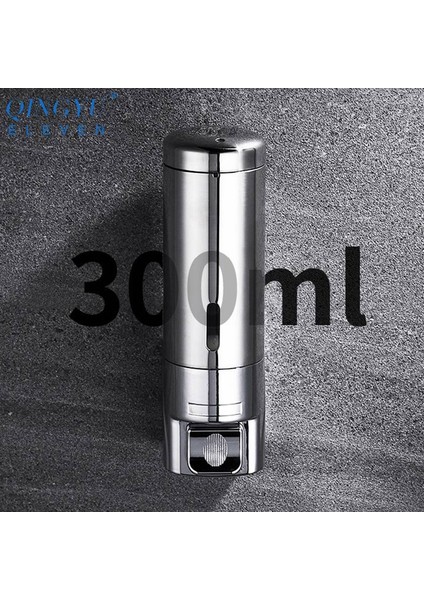 300ML Stili Yeni Sabunluk Duvara Monte Banyo Otel Şampuan Losyon Sıvı Sabun Dağıtıcısı Paslanmaz Çelik El Sabunu Dağıtıcısı (Yurt Dışından) indirimleri