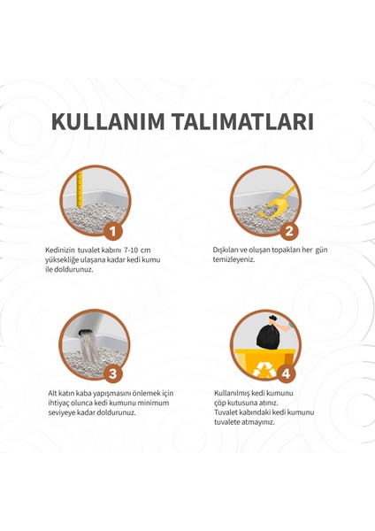 Natural Doğal Kokusuz Topaklanan Kedi Kumu 10 Lt fırsatları
