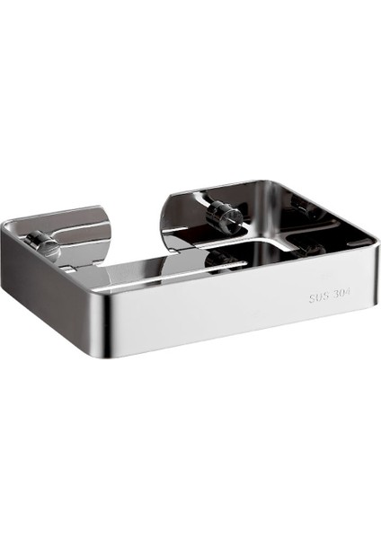 NO.591 Tarzı Paslanmaz Çelik Sabunluk Banyo Depolama Sabun Rafı Plaka Kutusu Konteyner Duvar Depolama Rafı Tutucu (Yurt Dışından) indirimleri
