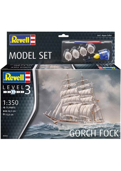 1:350 Gorch Fock Vbg65432