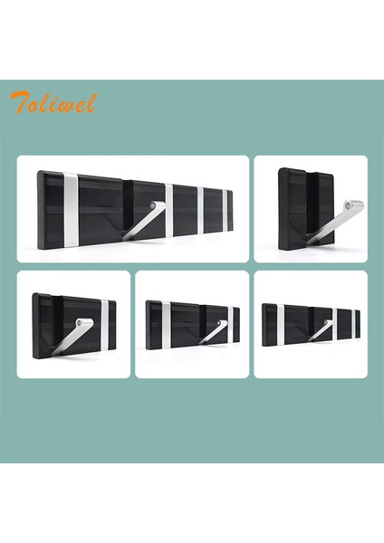 2 Kancalı Siyah Stil Alüminyum Ev Dekorasyonu Çivisiz Katlanabilir Askılık Coat Hook Koridor Yatak Odası Kapı Şapka Kıyafet Askısı Mutfak Tuvalet Duvar Askıları (Yurt Dışından) fiyatları