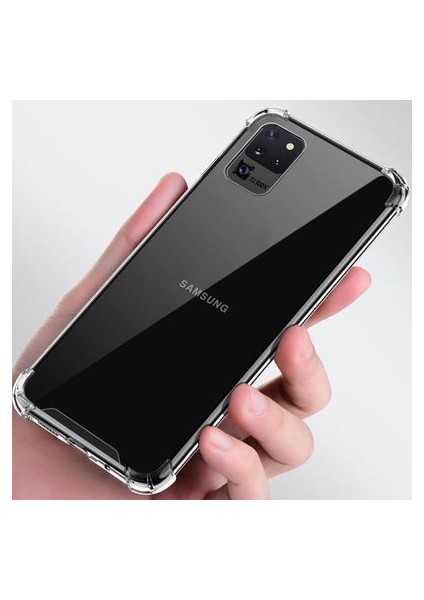 Samsung Galaxy S20 Ultra Köşe Korumalı Şeffaf Jelly Premium Silikon Kılıf