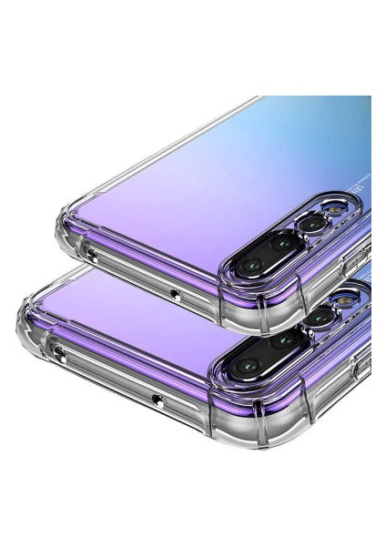 Huawei Y9 Prime 2019 Köşe Korumalı Şeffaf Jelly Premium Silikon Kılıf