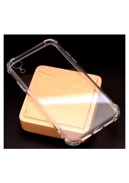 iPhone Xr Köşe Korumalı Şeffaf Jelly Premium Silikon Kılıf