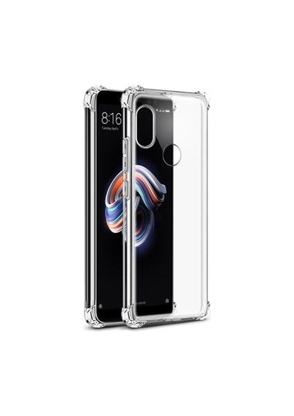 Xiaomi Mi A2 Lite Köşe Korumalı Şeffaf Jelly Premium Silikon Kılıf