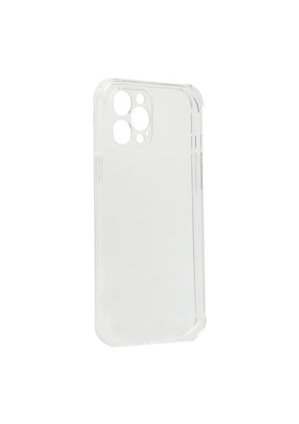 iPhone 12 Pro Kamera Korumalı Şeffaf Jelly Premium Silikon Kılıf