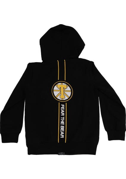 Fermuarlı Kapüşonlu Baskılı Sweatshirt Eşofman Takım modelleri