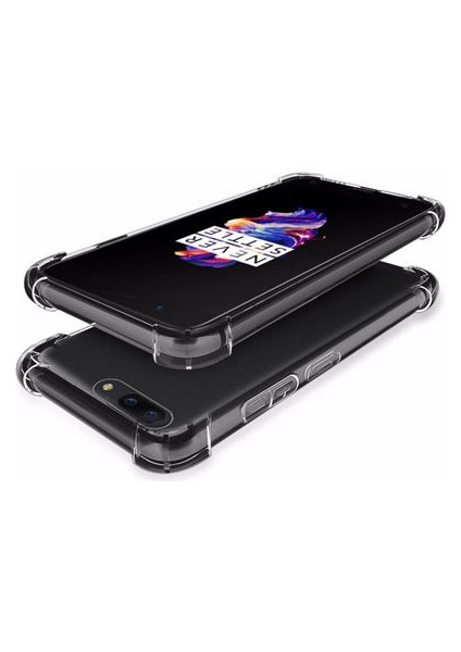 Asus Zenfone 4 Max ZC554KL Köşe Korumalı Şeffaf Jelly Premium Silikon Kılıf