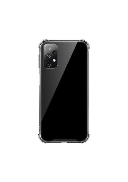 Samsung Galaxy A32 4g Köşe Korumalı Şeffaf Jelly Premium Silikon Kılıf