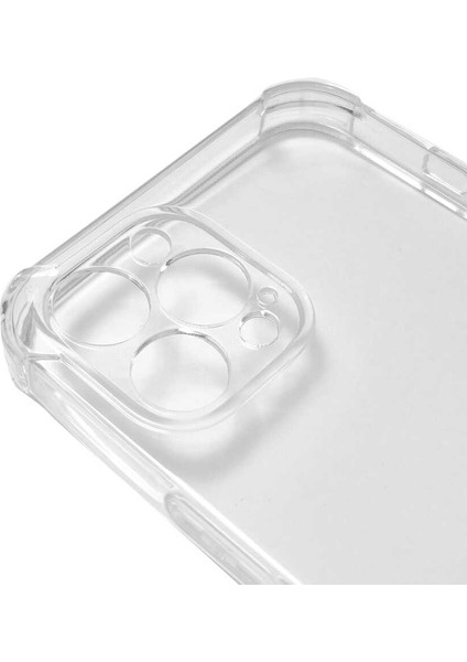 iPhone 8 Plus Kamera Korumalı Şeffaf Jelly Premium Silikon Kılıf