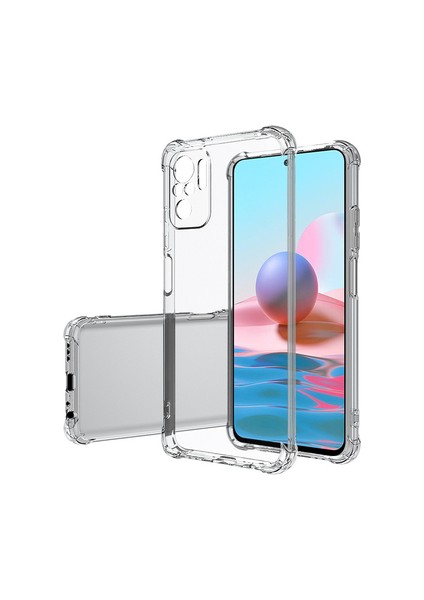 Redmi Note 10 Kamera Korumalı Şeffaf Jelly Premium Silikon Kılıf