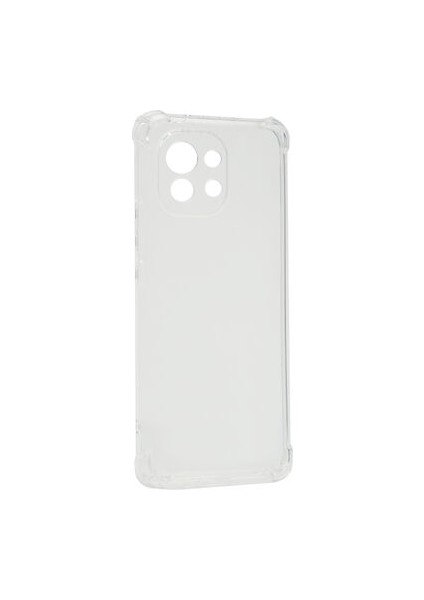 Xiaomi Mi 11 Kamera Korumalı Şeffaf Jelly Premium Silikon Kılıf
