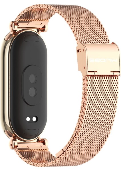 Xiaomi Mi Band 8 İçin Gt4 Milan Toka Metal Kayış (Yurt Dışından) modelleri